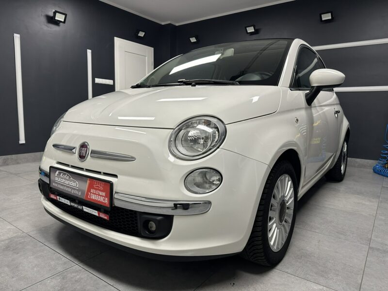 Fiat 500 Fiat 500 1.2 Benz Panorama Klima Alufelgi Rej PL GWARANCJA I (2007-)