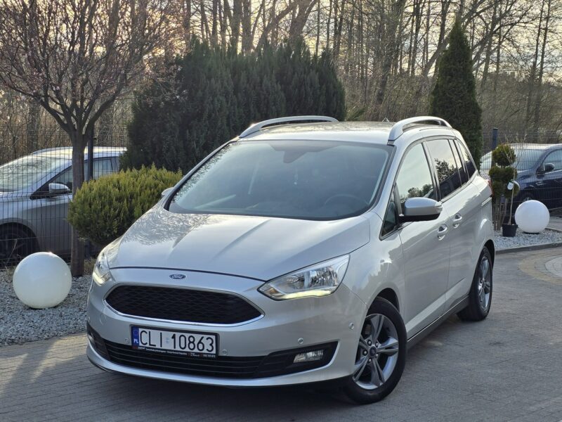 Ford Grand C-MAX 1.5 TDCi 120KM Titanium / Serwisowany / ZADBANY