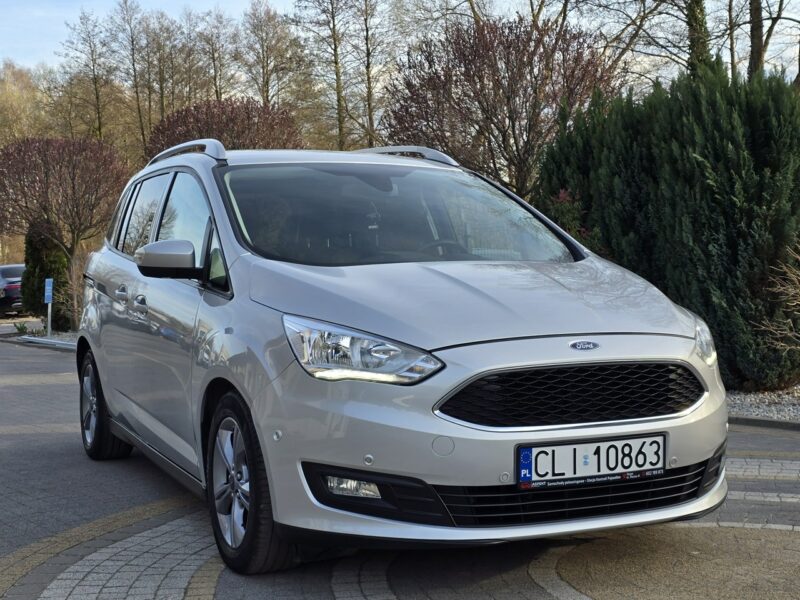 Ford Grand C-MAX 1.5 TDCi 120KM Titanium / Serwisowany / ZADBANY