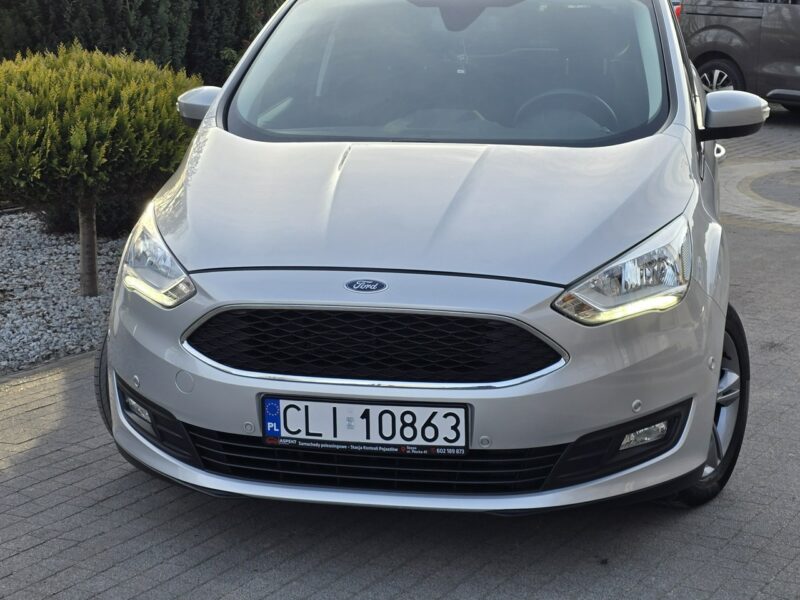 Ford Grand C-MAX 1.5 TDCi 120KM Titanium / Serwisowany / ZADBANY