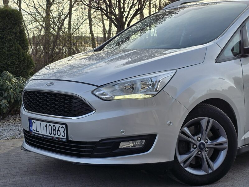 Ford Grand C-MAX 1.5 TDCi 120KM Titanium / Serwisowany / ZADBANY