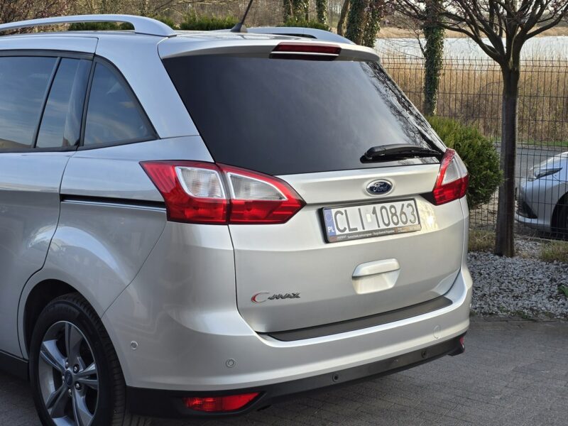 Ford Grand C-MAX 1.5 TDCi 120KM Titanium / Serwisowany / ZADBANY