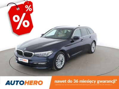 BMW 520 20d Automat Klimatronik Navi Tempomat Beżowa Skóra ElFotele Kamera PDC G30/G31 (2017-2023)