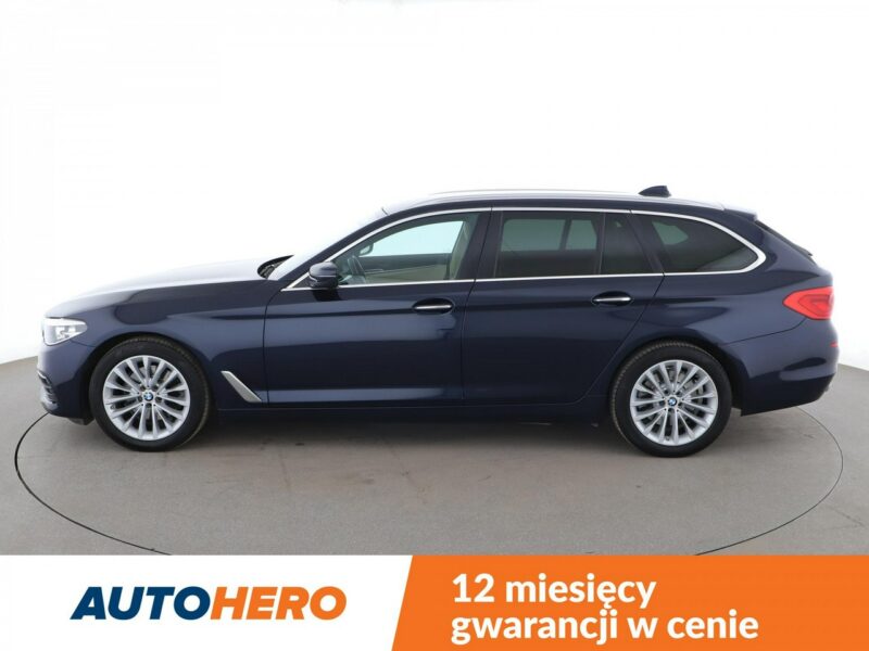 BMW 520 20d Automat Klimatronik Navi Tempomat Beżowa Skóra ElFotele Kamera PDC G30/G31 (2017-2023)