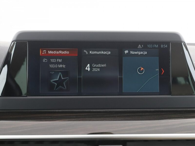 BMW 520 20d Automat Klimatronik Navi Tempomat Beżowa Skóra ElFotele Kamera PDC G30/G31 (2017-2023)