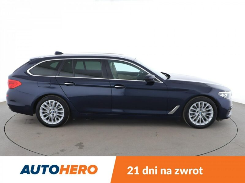 BMW 520 20d Automat Klimatronik Navi Tempomat Beżowa Skóra ElFotele Kamera PDC G30/G31 (2017-2023)