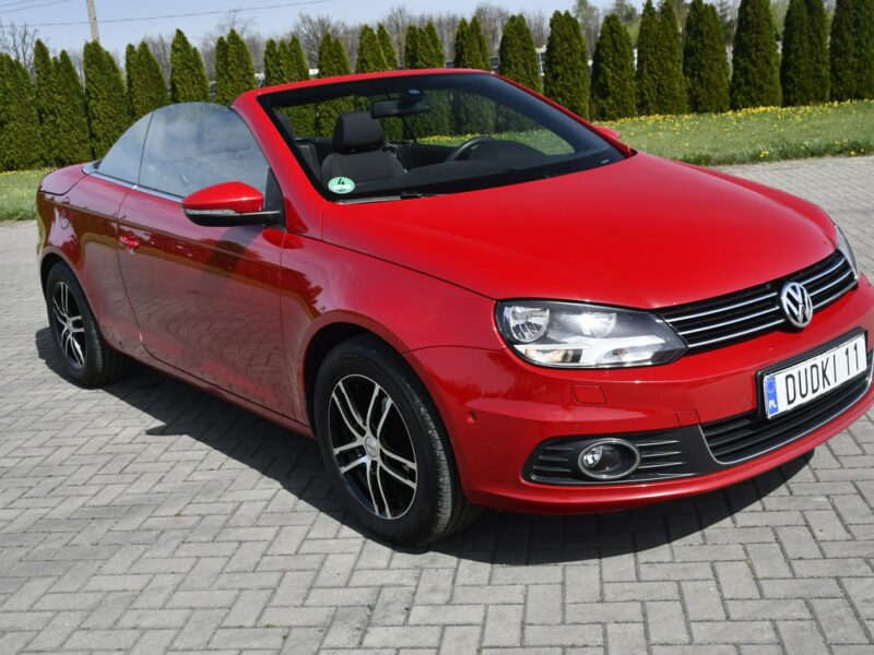 Volkswagen Eos 1.4Turbo DUDKI11 Cabrio,Serwis,Parktronic.Tempomat.podg.Fotele.