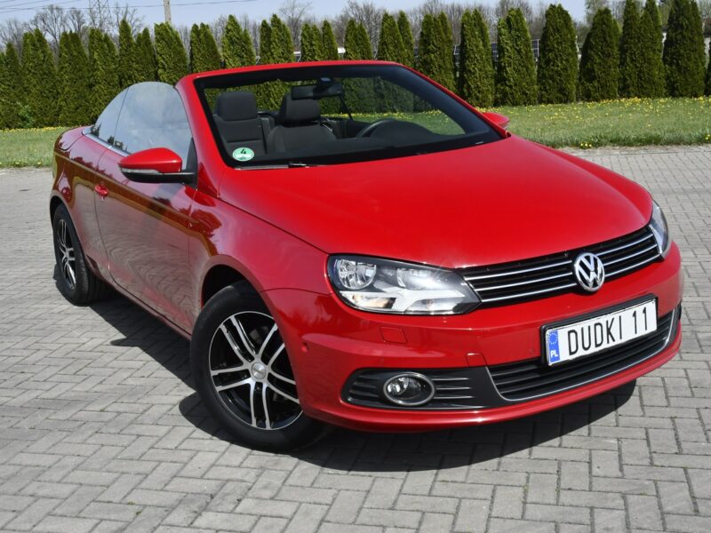 Volkswagen Eos 1.4Turbo DUDKI11 Cabrio,Serwis,Parktronic.Tempomat.podg.Fotele.