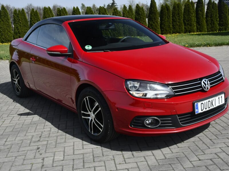 Volkswagen Eos 1.4Turbo DUDKI11 Cabrio,Serwis,Parktronic.Tempomat.podg.Fotele.
