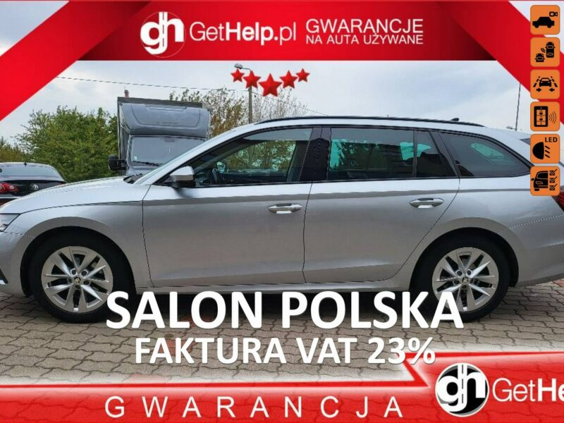 Škoda Octavia 2021Tylko Salon Polska 1Właściciel Bezwypadkowe Gwarancja Serwis AS IV (2020-)