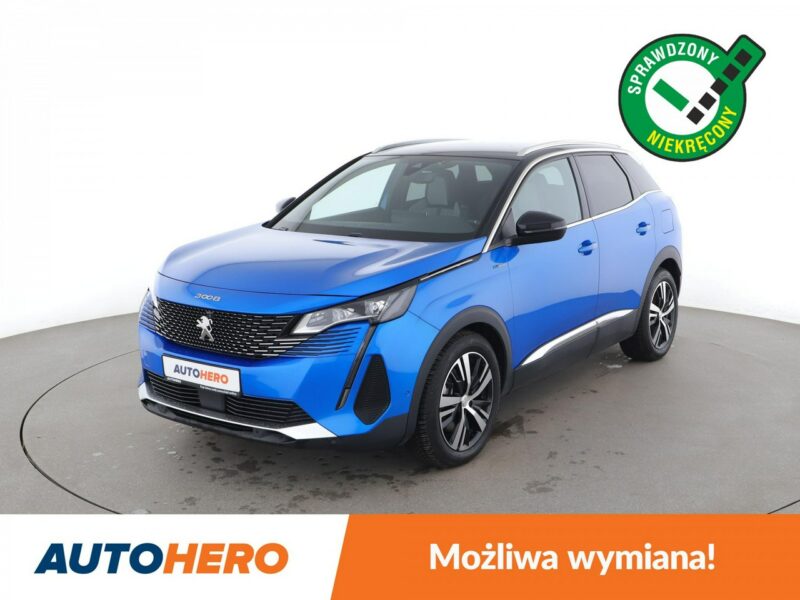 Peugeot 3008 GT FV23% automat alcantara PHEV navi kamera LED ACC virtual II (2016-)
