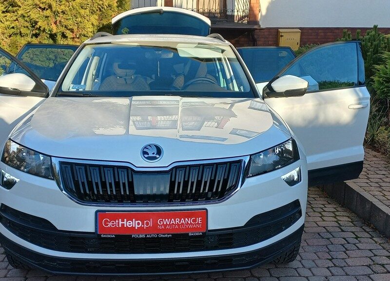 Škoda Karoq 4x4 DSG 2.0Tdi 190KM F.VAT 23% Salon PL 63 tys netto Serwisy ASO