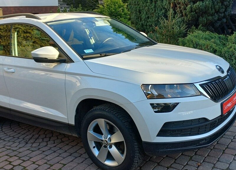 Škoda Karoq 4x4 DSG 2.0Tdi 190KM F.VAT 23% Salon PL 63 tys netto Serwisy ASO