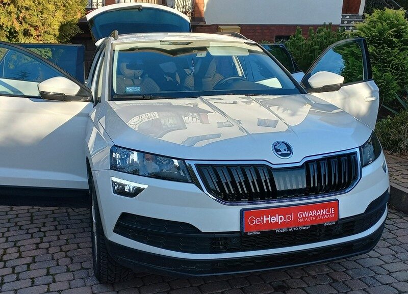 Škoda Karoq 4x4 DSG 2.0Tdi 190KM F.VAT 23% Salon PL 63 tys netto Serwisy ASO
