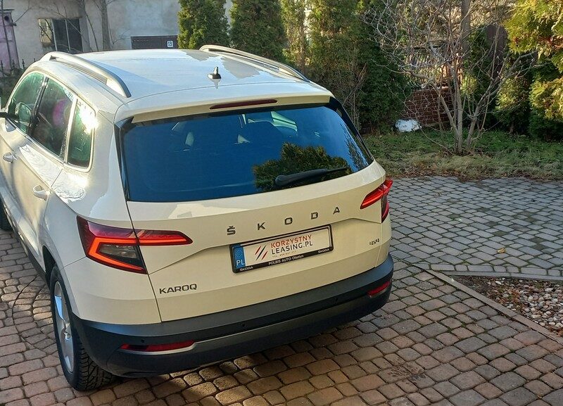 Škoda Karoq 4x4 DSG 2.0Tdi 190KM F.VAT 23% Salon PL 63 tys netto Serwisy ASO