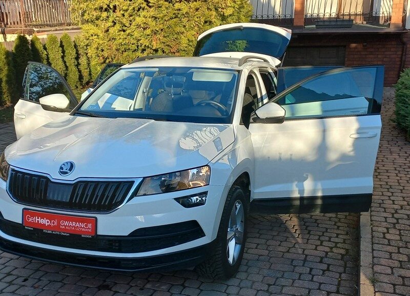 Škoda Karoq 4x4 DSG 2.0Tdi 190KM F.VAT 23% Salon PL 63 tys netto Serwisy ASO