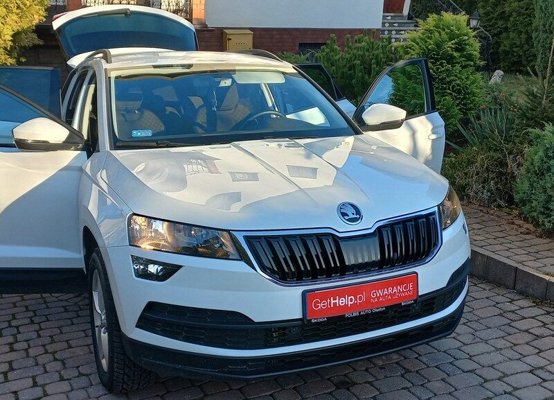 Škoda Karoq 4x4 DSG 2.0Tdi 190KM F.VAT 23% Salon PL 63 tys netto Serwisy ASO