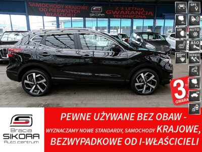 Nissan Qashqai TEKNA+Led+PANORAMA+Skóra+Navi+Kamera 360 GWARANCJA 1wł Kraj Bezwypad II (2013-2021)