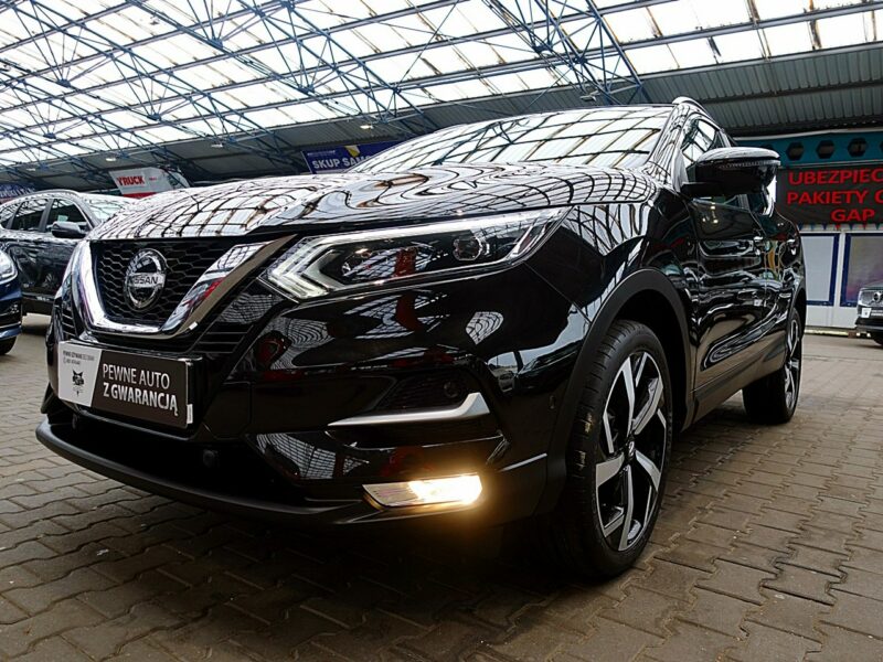 Nissan Qashqai TEKNA+Led+PANORAMA+Skóra+Navi+Kamera 360 GWARANCJA 1wł Kraj Bezwypad II (2013-2021)