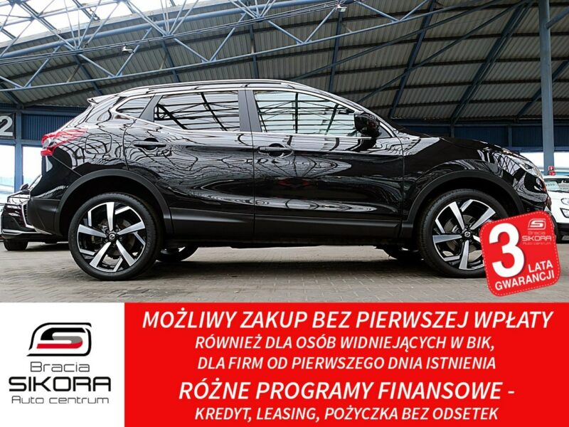 Nissan Qashqai TEKNA+Led+PANORAMA+Skóra+Navi+Kamera 360 GWARANCJA 1wł Kraj Bezwypad II (2013-2021)