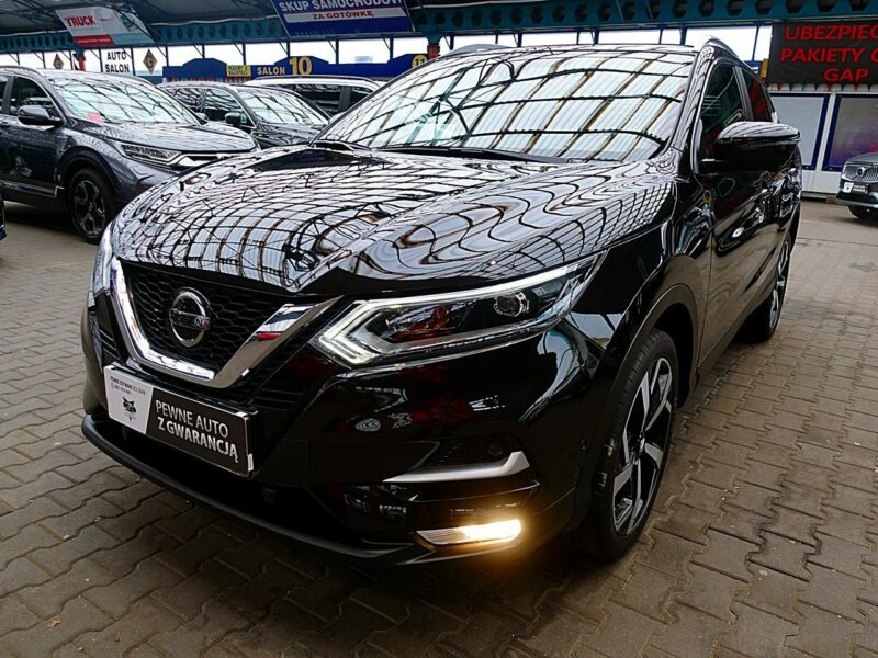 Nissan Qashqai TEKNA+Led+PANORAMA+Skóra+Navi+Kamera 360 GWARANCJA 1wł Kraj Bezwypad II (2013-2021)