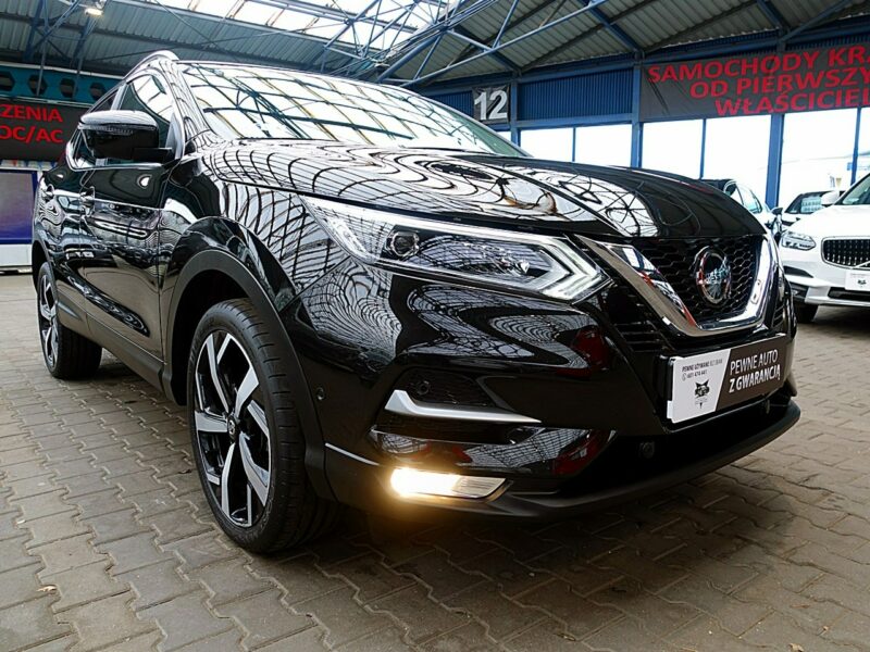 Nissan Qashqai TEKNA+Led+PANORAMA+Skóra+Navi+Kamera 360 GWARANCJA 1wł Kraj Bezwypad II (2013-2021)