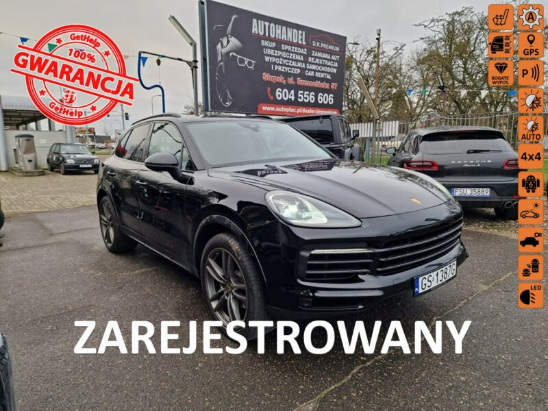 Porsche Cayenne 3.0 Benzyna Turbo 340 KM, Alufelgi, Android Auto, Full LED, Kamera III(2017-)