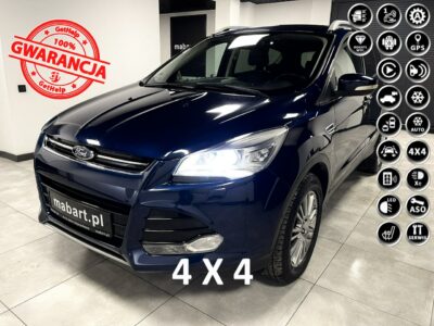 Ford Kuga 2.0TDCi 163KM TITANIUM PLUS*4x4*Klimatronic*Navi*Alu*KEYLESSGO*NiemieC II (2012-)
