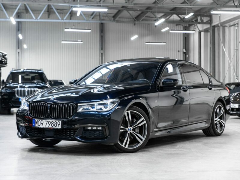 BMW 740 xDrive 320KM M-Sport. 22 000 km! Masaże. Skrętna oś. ACC. G12 (2015-...)