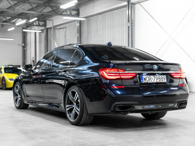 BMW 740 xDrive 320KM M-Sport. 22 000 km! Masaże. Skrętna oś. ACC. G12 (2015-...)
