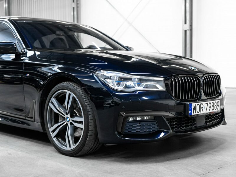 BMW 740 xDrive 320KM M-Sport. 22 000 km! Masaże. Skrętna oś. ACC. G12 (2015-...)