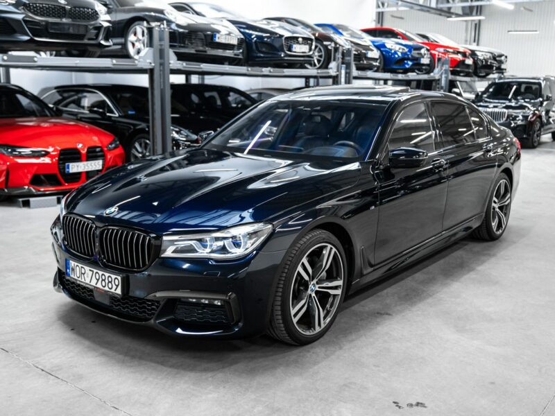 BMW 740 xDrive 320KM M-Sport. 22 000 km! Masaże. Skrętna oś. ACC. G12 (2015-...)