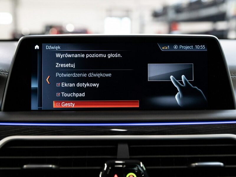 BMW 740 xDrive 320KM M-Sport. 22 000 km! Masaże. Skrętna oś. ACC. G12 (2015-...)