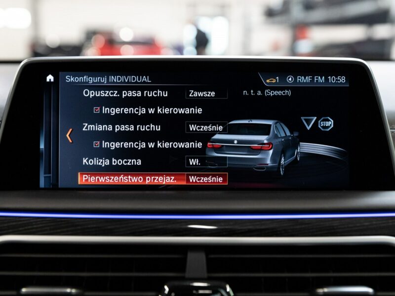 BMW 740 xDrive 320KM M-Sport. 22 000 km! Masaże. Skrętna oś. ACC. G12 (2015-...)
