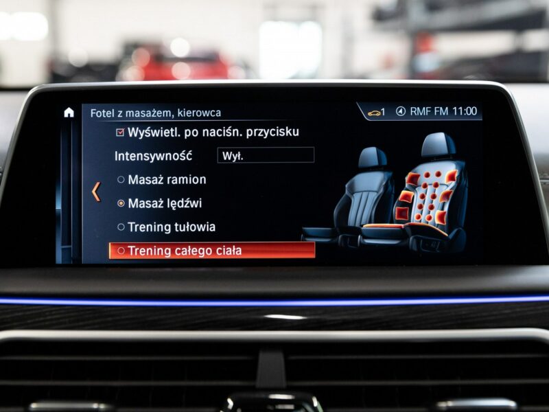 BMW 740 xDrive 320KM M-Sport. 22 000 km! Masaże. Skrętna oś. ACC. G12 (2015-...)