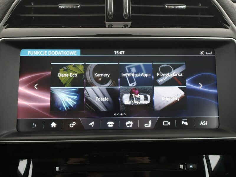 Jaguar F-PACE 20d Automat AWD Portfolio Panorama Tempomat Skóra Bi-Xenon Kamera PDC