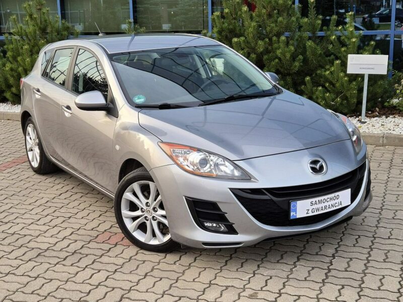 Mazda 3 GWARANCJA * 2.0 * nawigacja * alu 17 cali * serwis * zadbana * wawa II (2009-2013)