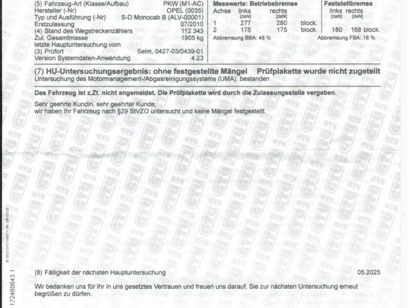 Opel Meriva 1.4 Benzyna_100KM_128tyś.km II (2010-)