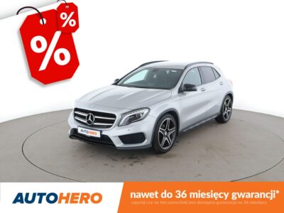 Mercedes GLA 200 AMG Line, Bi-Xenon, Navi, sportowe fotele, podgrzewane fotele, Buetoot