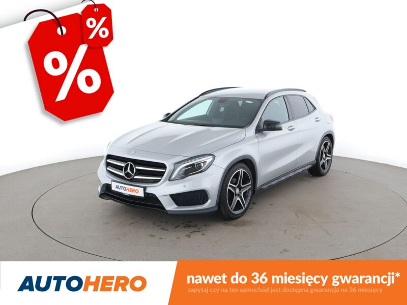 Mercedes GLA 200 AMG Line, Bi-Xenon, Navi, sportowe fotele, podgrzewane fotele, Buetoot