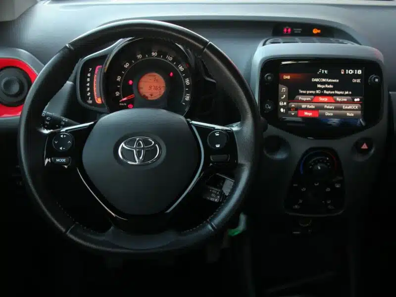 Toyota Aygo Navi*Klima*GrzFot*Kamera*PanelDotyk*Esp*Led*BT*Alu15*Android*Gwar VGS II (2014-)