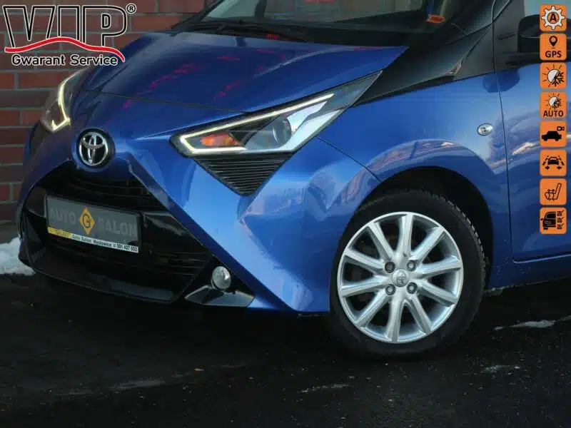 Toyota Aygo Automat*Navi*Radar*AsysToru*Klimatr*Kamera*Led*Alu*GrzFot*Gwar VGS!!! II (2014-)