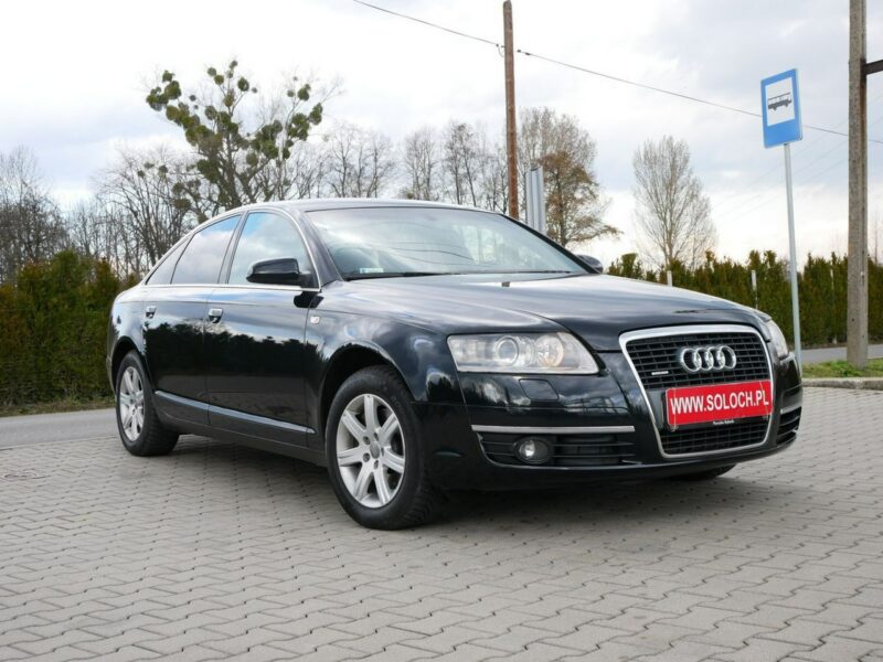 Audi A6 3.0TDI V6 233KM 4x4 Quattro Sedan Automat -Krajowy -2gi Właściciel C6 (2004-2011)