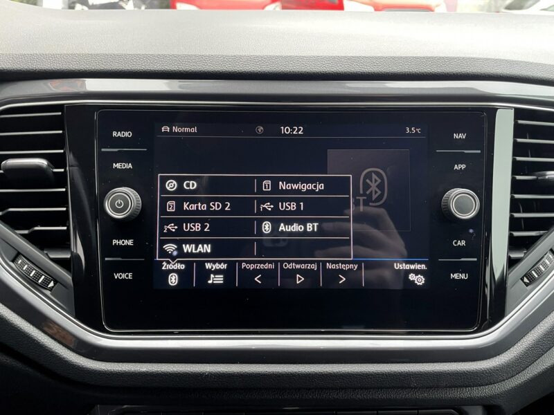 Volkswagen T-Roc R-Line,LED, Klima, Navi, Akt. Temp, Asystenci, CarPlay, Kamera Cofania
