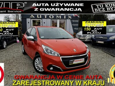 Peugeot 208 ŚLICZNY* 1,2 benz * 5 drzwi * Klima * GWARANCJA * Zamiana I (2012-2019)