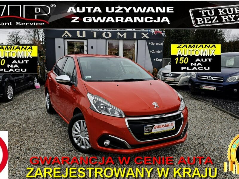 Peugeot 208 ŚLICZNY* 1,2 benz * 5 drzwi * Klima * GWARANCJA * Zamiana I (2012-2019)