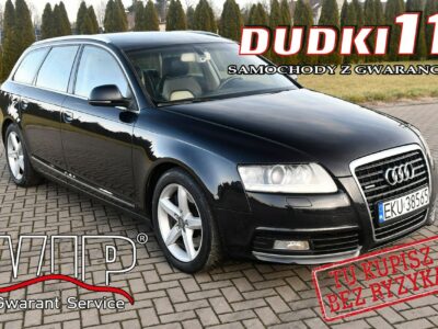 Audi A6 3,0tdi DUDKI11 Navi,Automat,Klimatr 2 str.Skóry,Parktronic.OKAZJA C6 (2004-2011)