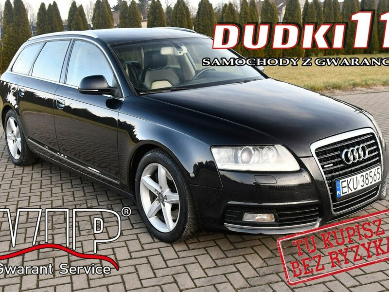 Audi A6 3,0tdi DUDKI11 Navi,Automat,Klimatr 2 str.Skóry,Parktronic.OKAZJA C6 (2004-2011)