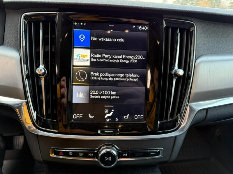 Volvo V90 Momentum 2.0 T 254KM Benzyna Aktywny Tempomat
