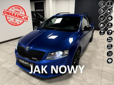 Škoda Octavia RS 2.0 TDI 184KM*LED*AppleCar*KeyLessGo*Bi-Xenon*Duża Navi*Z Niemiec III (2013-)